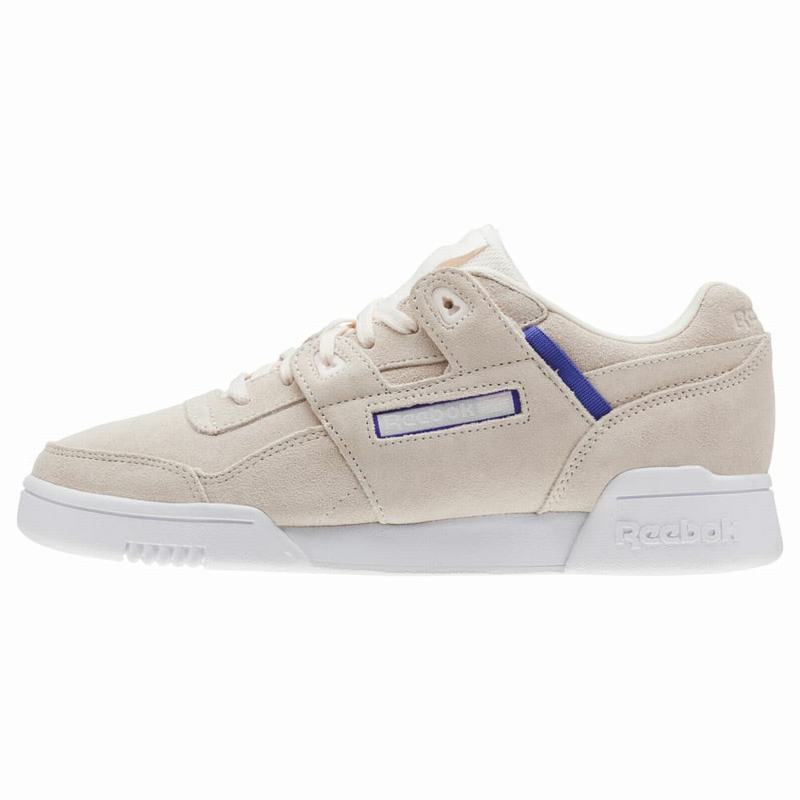 Reebok Workout Lo Plus Tenisky Damske - Béžové JD5104GN